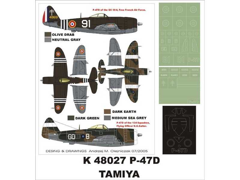 P-47D Bubbletop Tamiya - image 1