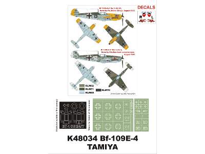 Bf 109E-4 Tamiya - image 1