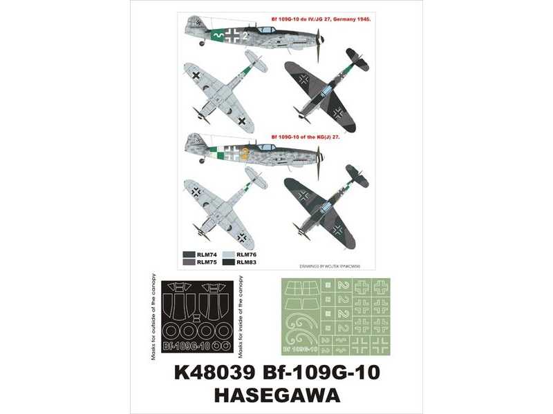 Bf 109G-10 Hasegawa - image 1 Bf 109G-10 Hasegawa - image 1