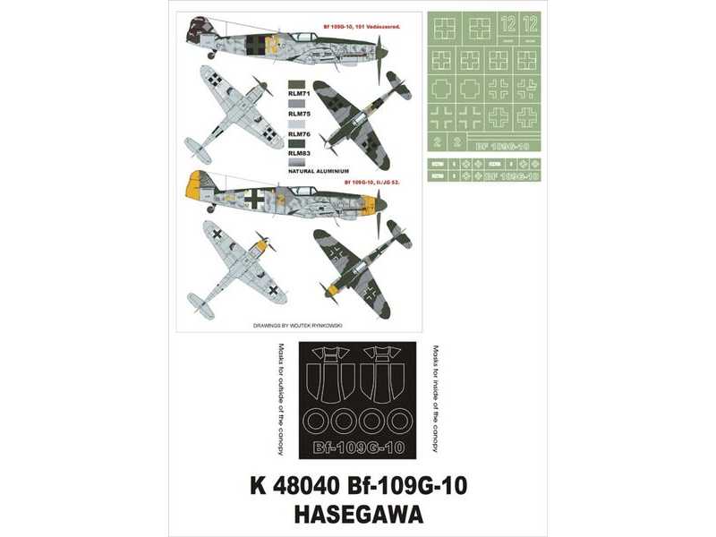 Bf 109G-10 Hasegawa - image 1