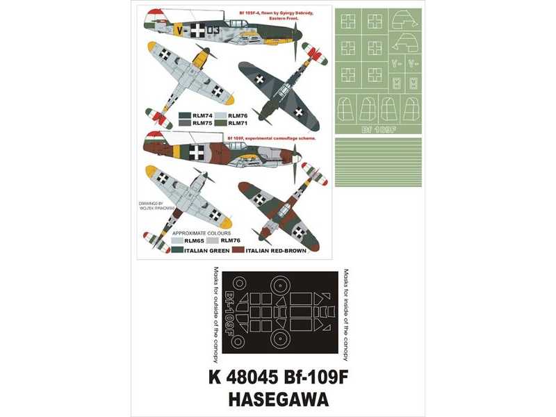 Bf 109F Hasegawa - image 1