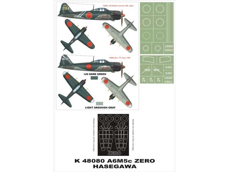 A6M5c Zero Hasegawa - image 1 A6M5c Zero Hasegawa - image 1