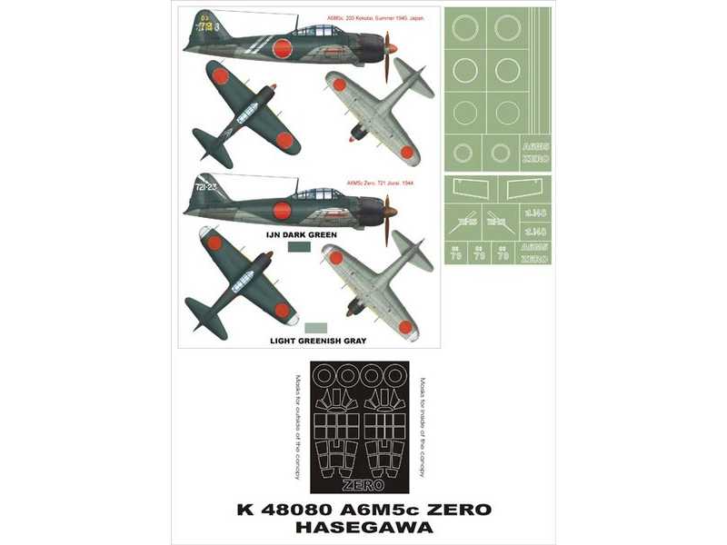 A6M5c Zero Hasegawa - image 1