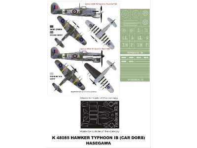 Hawker TyphoonIB Hasegawa - image 1