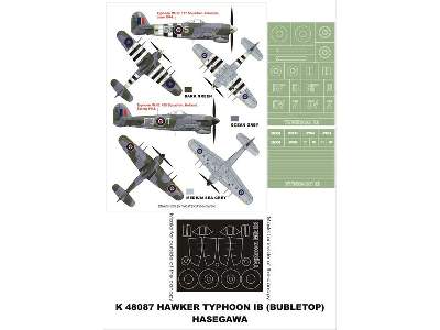 Hawker Typhoon IB Hasegawa - image 1