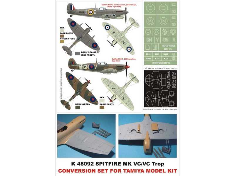 Spitfire MkVC TAMIYA - image 1