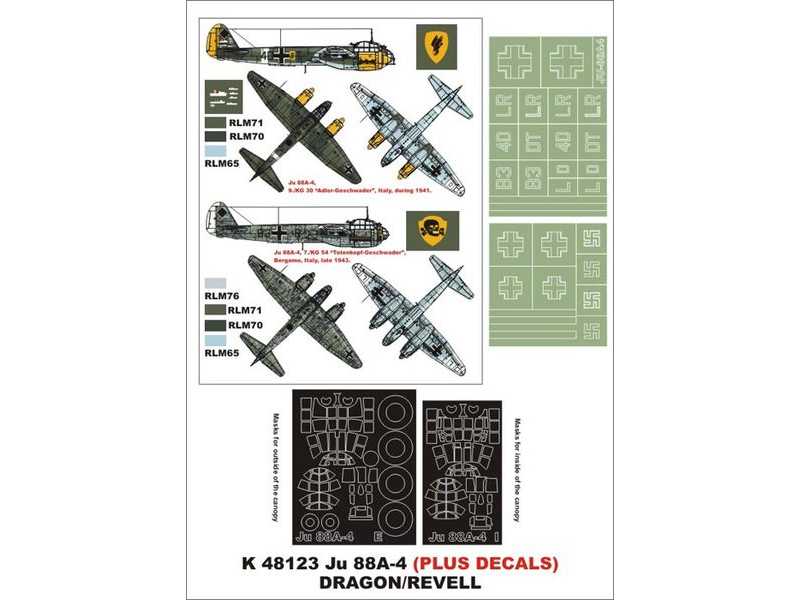 Ju 88A-4 Dragon/Revell - image 1