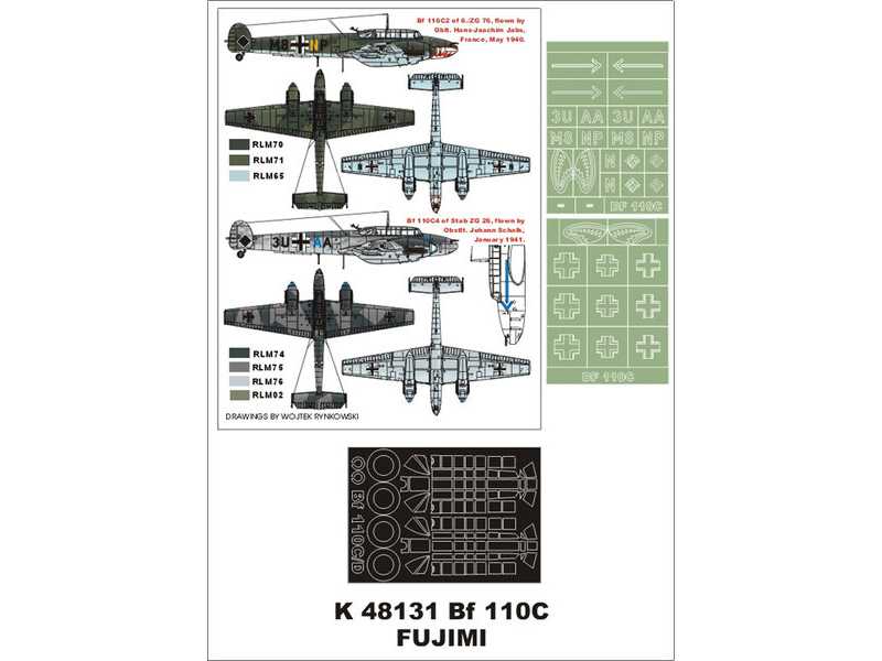 Bf 110C  FUJIMI - image 1