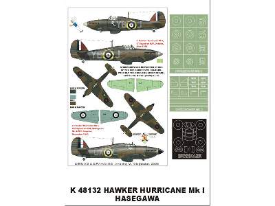 HAWKER HURRICANE Mk I  HASEGAWA - image 1