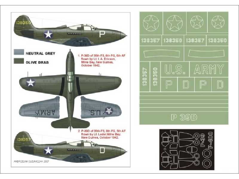 P-39 Aircobra HASEGAWA - image 1