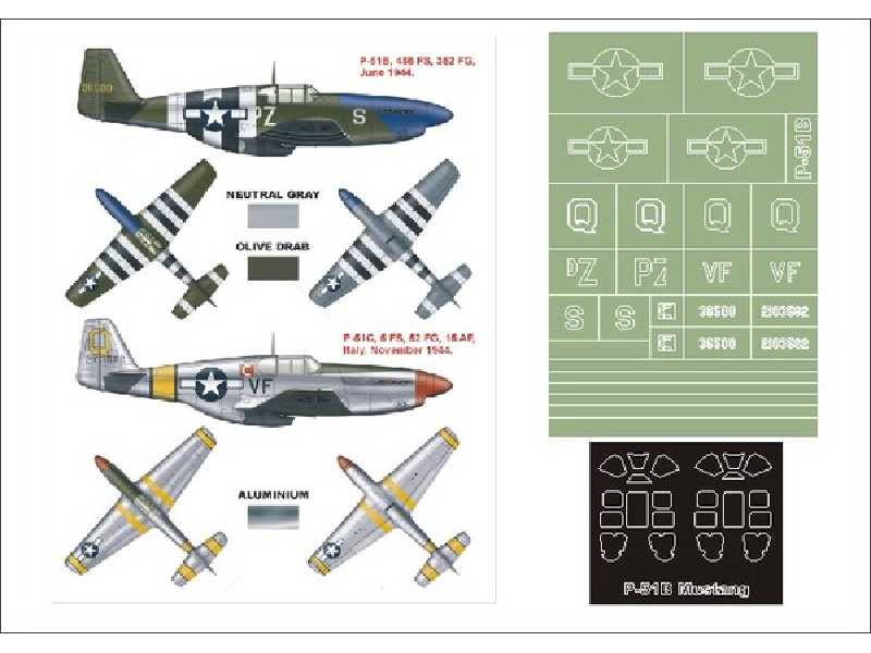 P-51B Mustang Tamiya - image 1 P-51B Mustang Tamiya - image 1