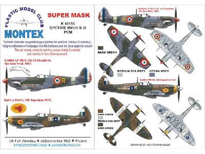 Spitfire MK VIII &amp; IX HASEGAWA - image 1