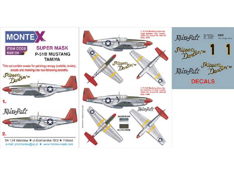 P-51B MUSTANG TAMIYA - image 1