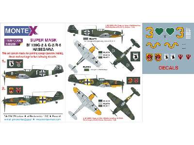 Bf 109G-2 &amp; G-2/R-6 HASEGAWA - image 1