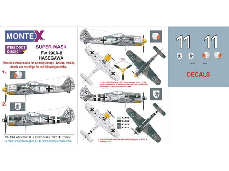 Fw 190A-8 HASEGAWA - image 1