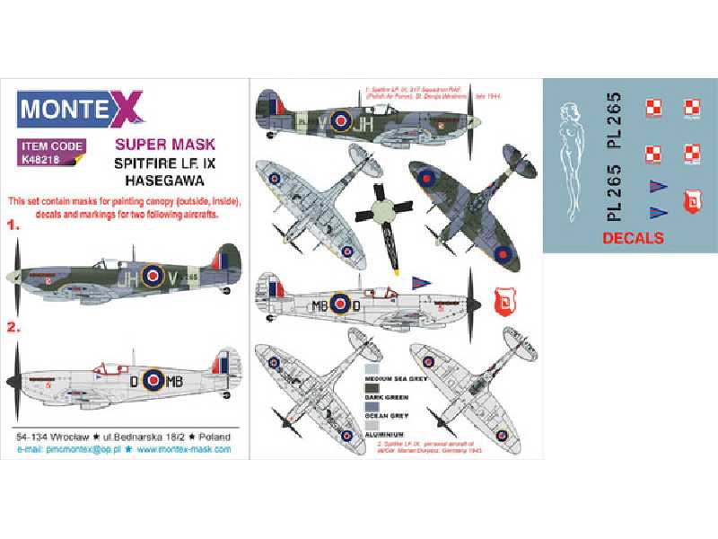 SPITFIRE Mk IX HASEGAWA - image 1
