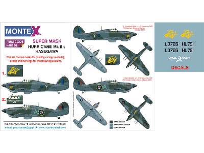 HURRICANE Mk Iic HASEGAWA - image 1