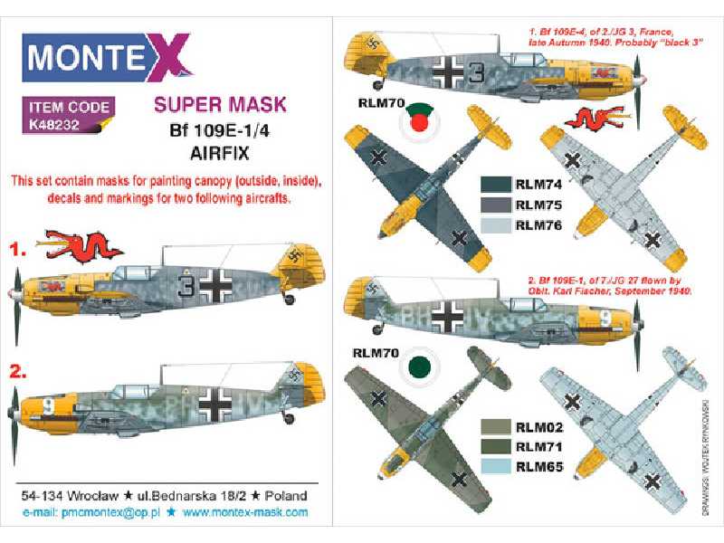 Bf 109E-1/4 AIRFIX - image 1