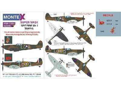 SPITFIRE Mk I TAMIYA - image 1