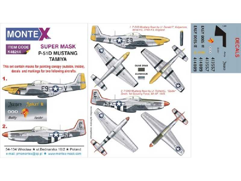 P-51D MUSTANG TAMIYA - image 1