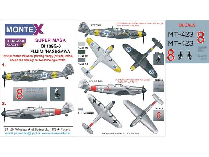 Bf 109G-6 HASEGAWA - image 1