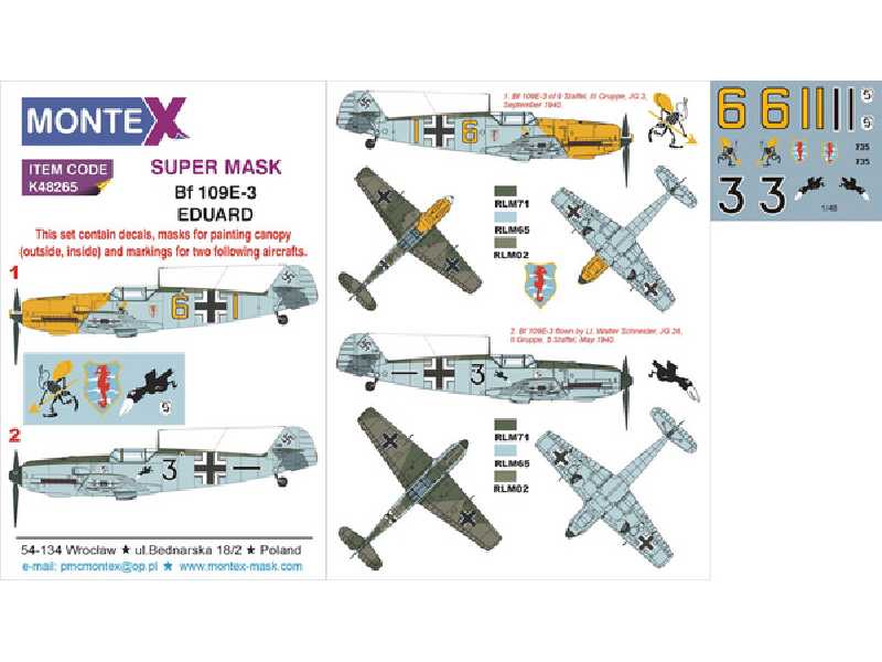 Bf 109E-3  (Eduard) - image 1