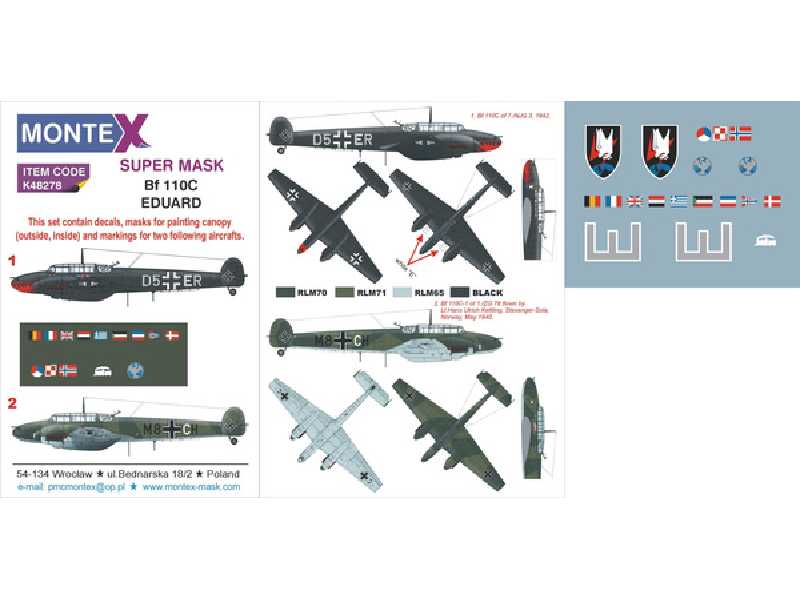 Bf 110C EDUARD - image 1