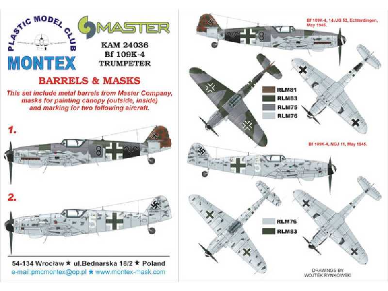 Bf 109K-4 TRUMPETER - image 1