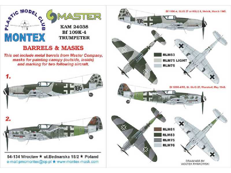 Bf 109K-4 TRUMPETER - image 1