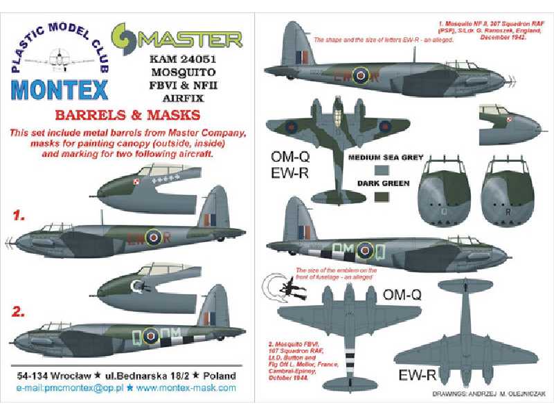 MOSQUITO FBVI &amp; NFII AIRFIX - image 1