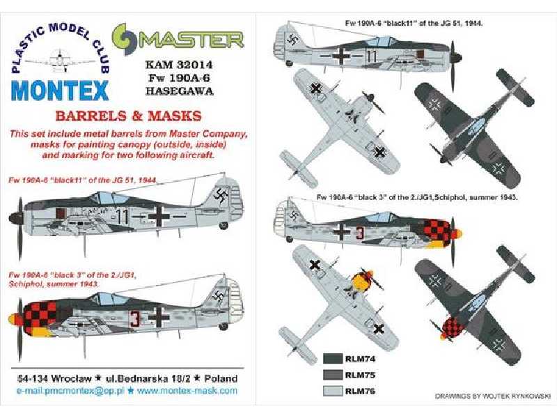 Fw-190 A-6 Hasegawa - image 1