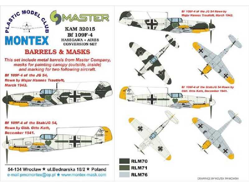 Bf 109F-4 HASEG + AIRES - image 1