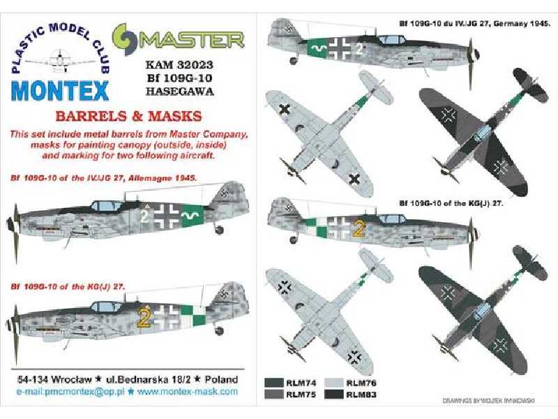 Bf-109G-10 Hasegawa - image 1