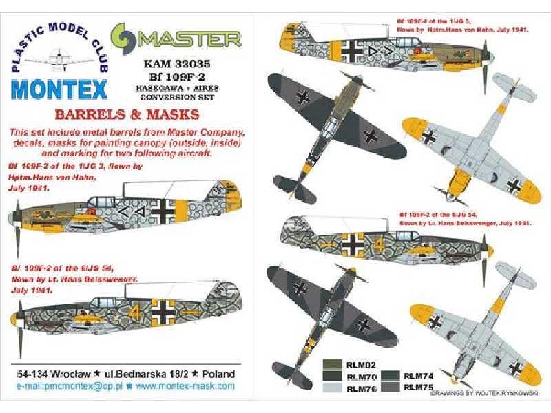 Bf 109F-2 HASEG + AIRES - image 1