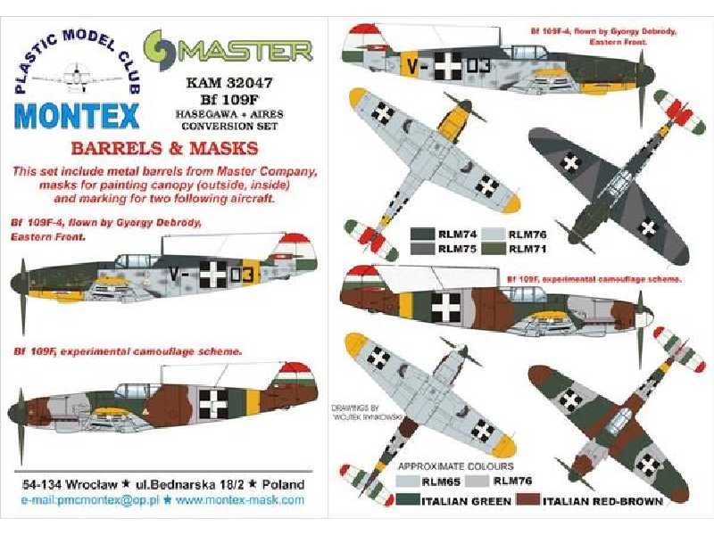 Bf 109F HASEG + AIRES - image 1
