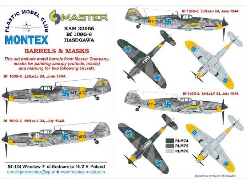 Bf-109G6 (FINLAND) Hasegawa - image 1