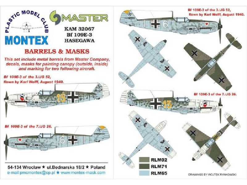 Bf 109E3 Hasegawa - image 1