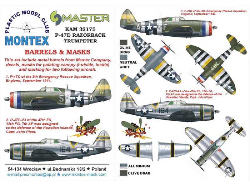 P-47D RAZORBACK TRUMPETER - image 1