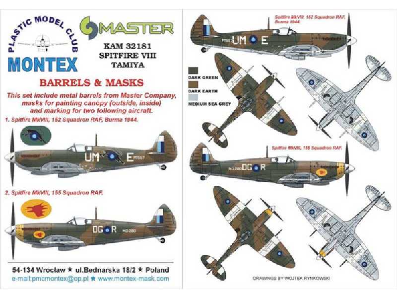 SPITFIRE VIII TAMIYA - image 1