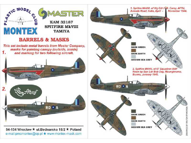 SPITFIRE VIII TAMIYA - image 1