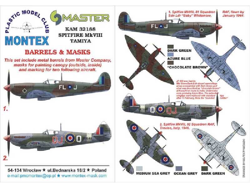 SPITFIRE VIII TAMIYA - image 1