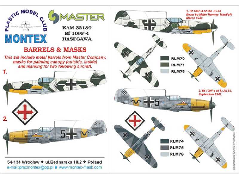 Bf 109F-4 Hasegawa - image 1