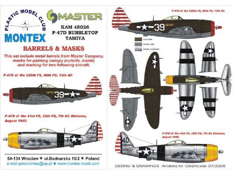 P-47D Bubbletop Tamiya - image 1