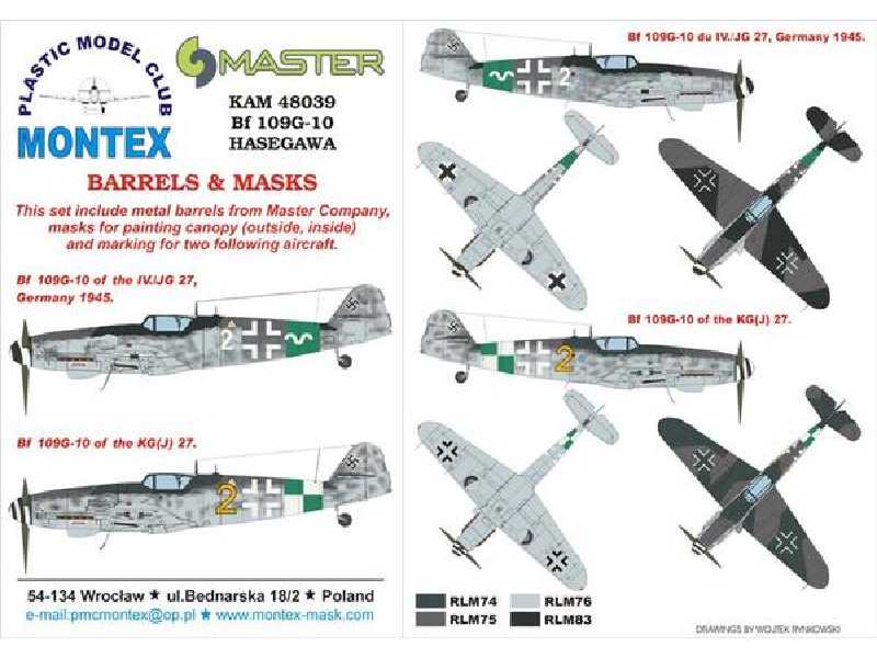 Bf 109G-10 Hasegawa - image 1