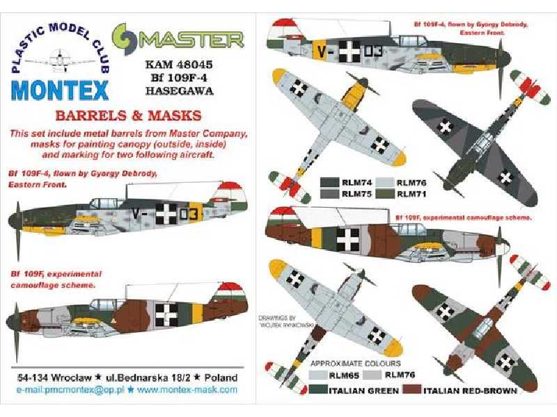 Bf 109F Hasegawa - image 1