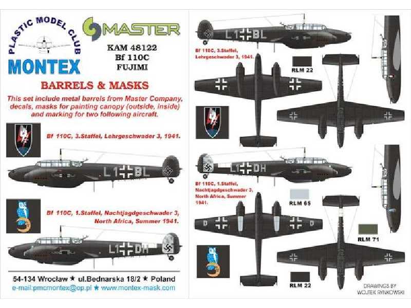 Bf 110C Fujimi - image 1