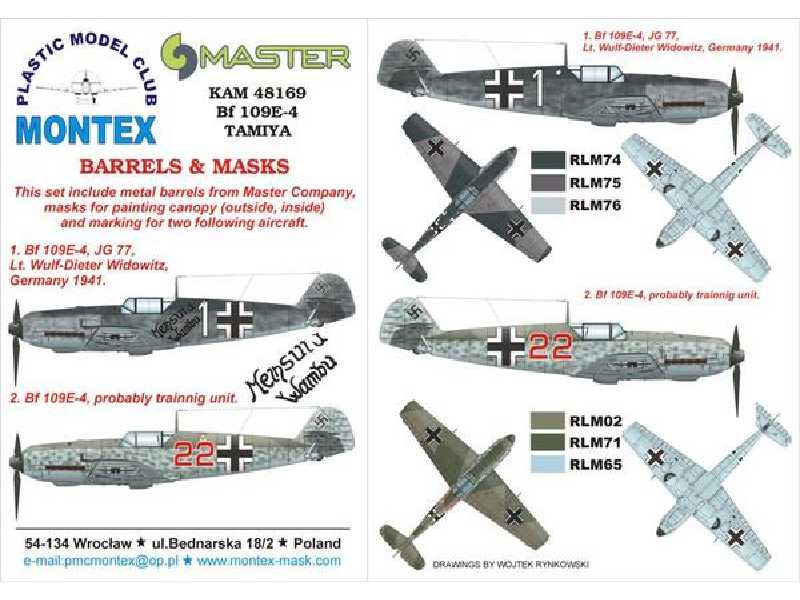 Bf 109E-4 Tamiya - image 1