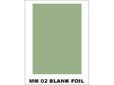 Blank foil (114 x176 mm) 2 sheets - image 1