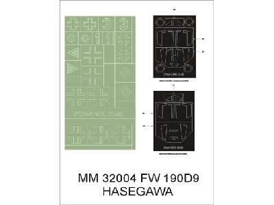 Fw-190 D-9 Hasegawa ST 19 - image 1