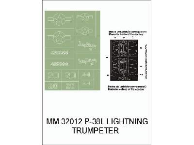 P-38 L Lighting Trumpeter 2227 - image 1